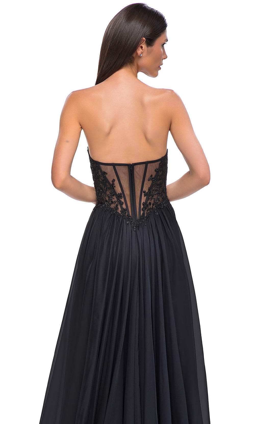 La Femme 32804 - Sweetheart Chiffon A-Line Prom Gown Special Occasion Dress