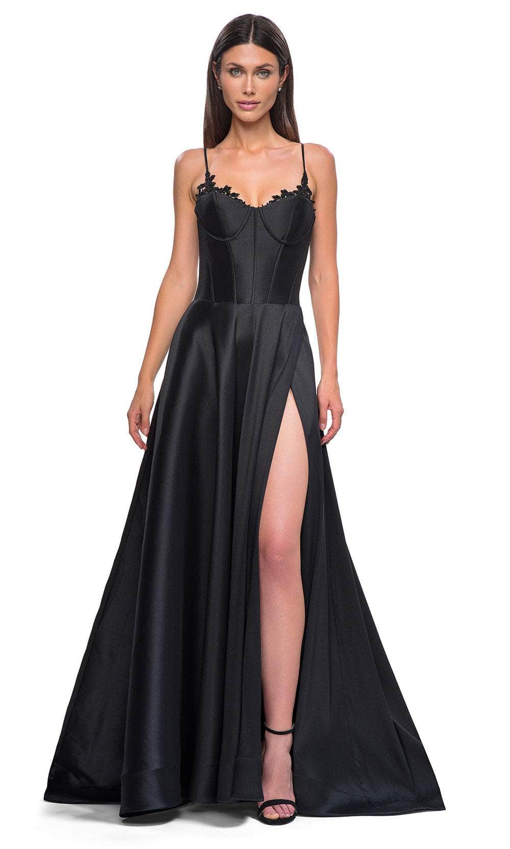 La Femme 32878 - Stunning Mikado Prom Gown Prom Dresses