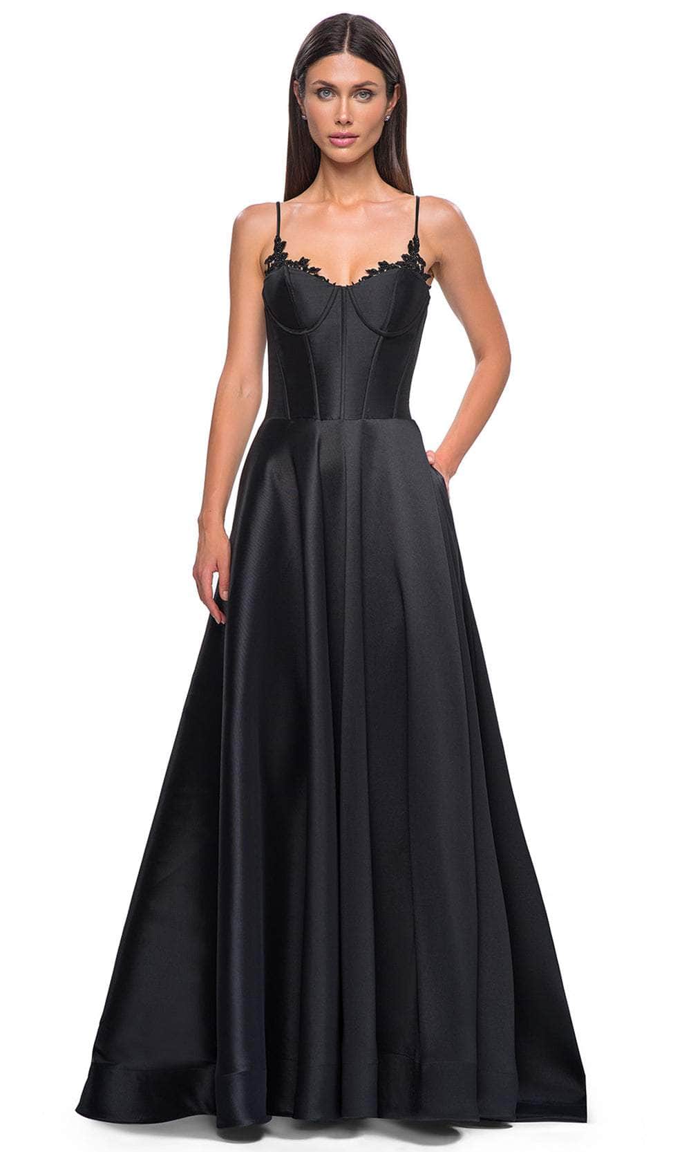 La Femme 32878 - Stunning Mikado Prom Gown Prom Dresses