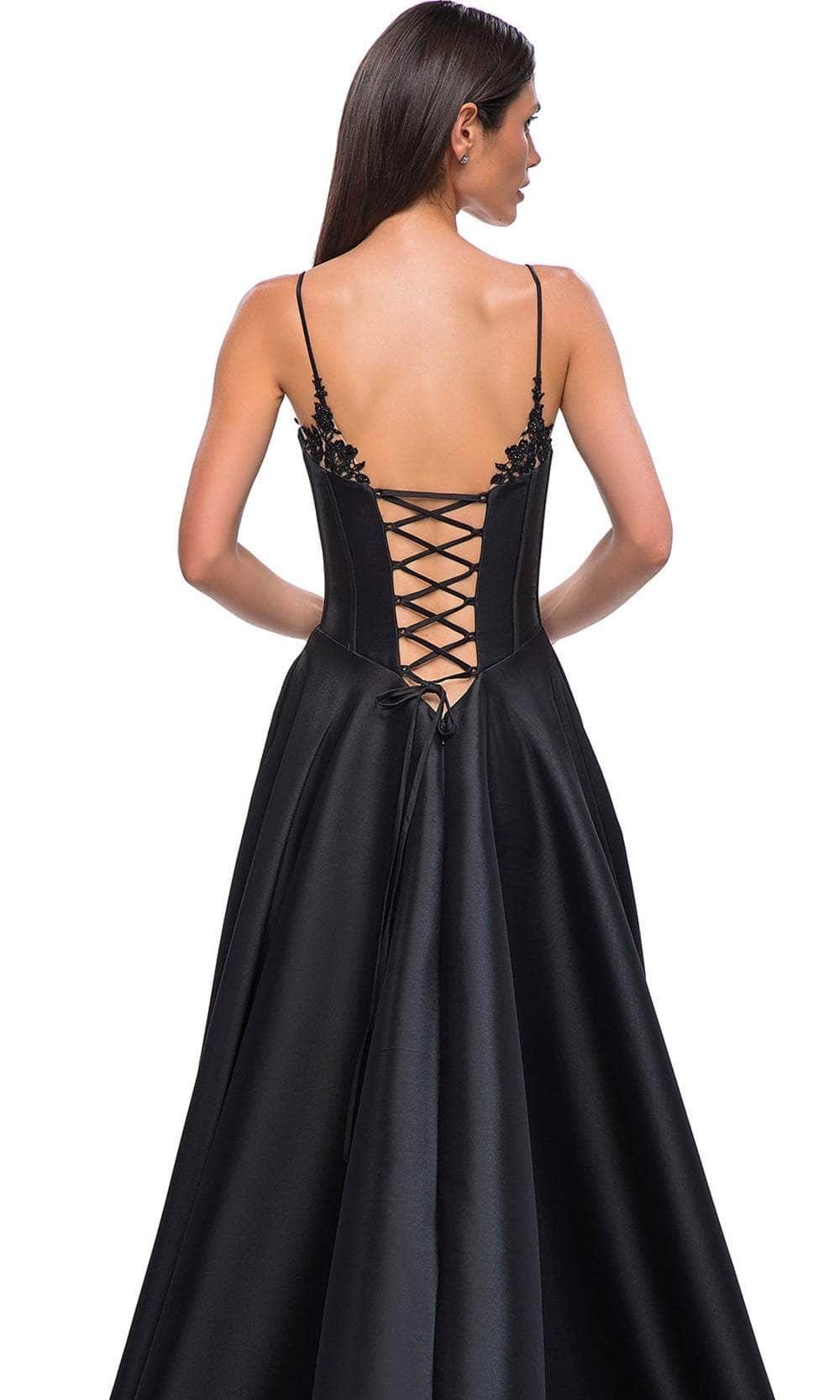 La Femme 32878 - Stunning Mikado Prom Gown Prom Dresses