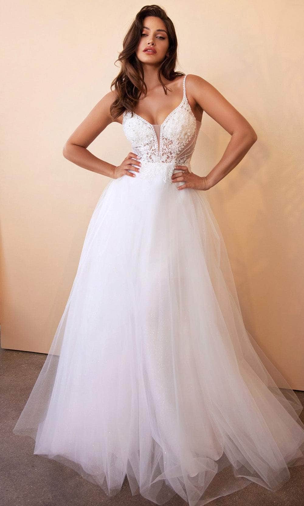 Ladivine CD0195W Wedding Dresses XS / Off White