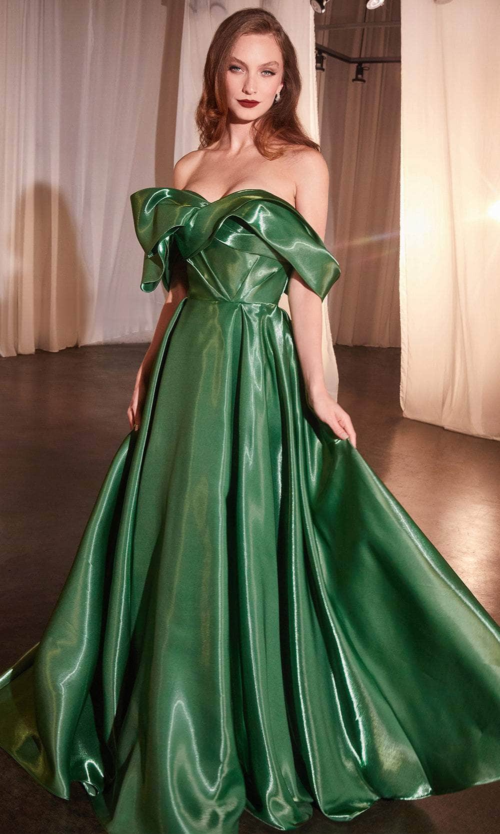 organza pleated dress MARGUERITE TRAPEZOID PLEATED ORGANZA MAXI DRESS | CULT MIA