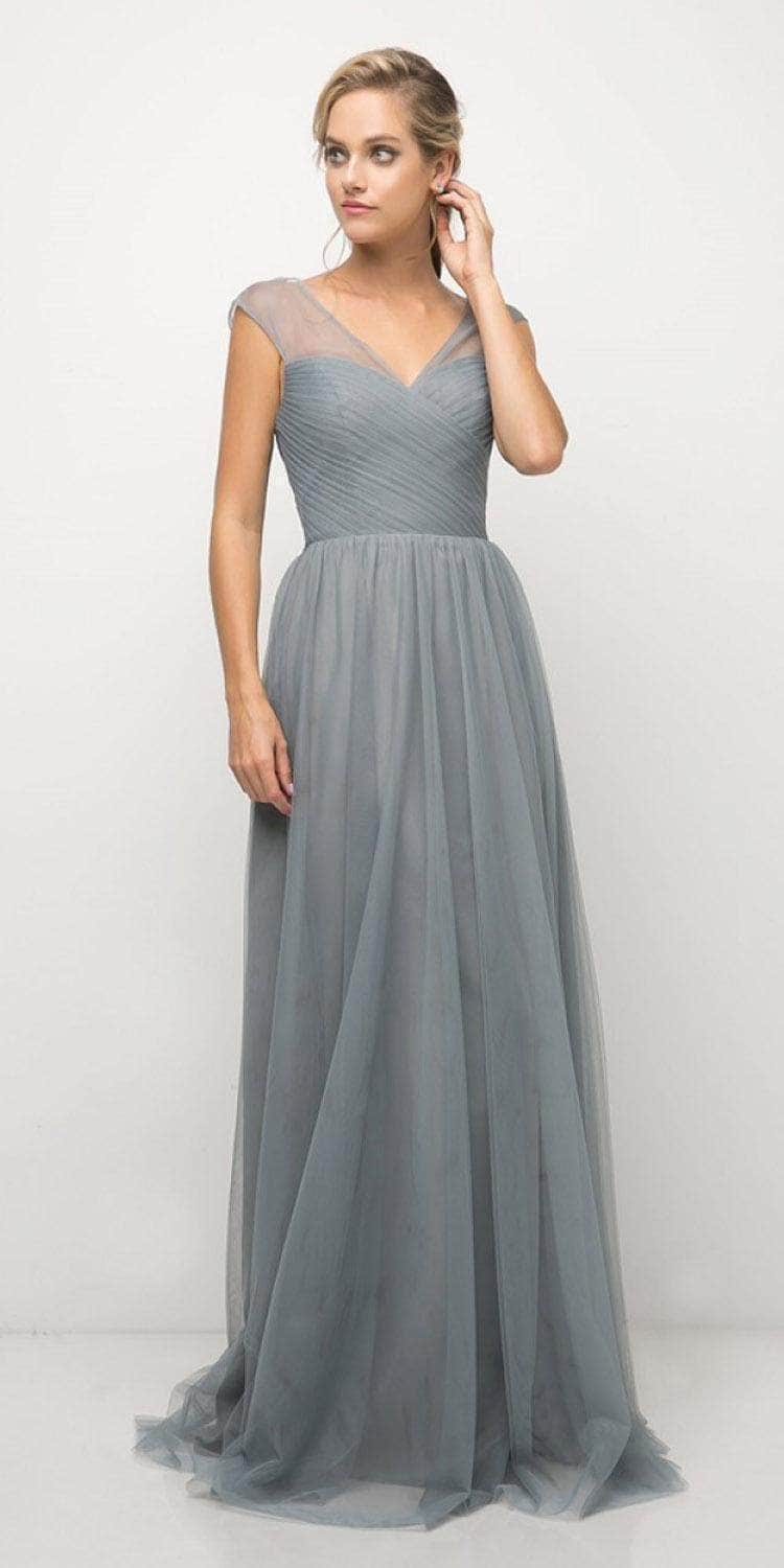 Ladivine ET320 Special Occasion Dress 2 / Paris Blue