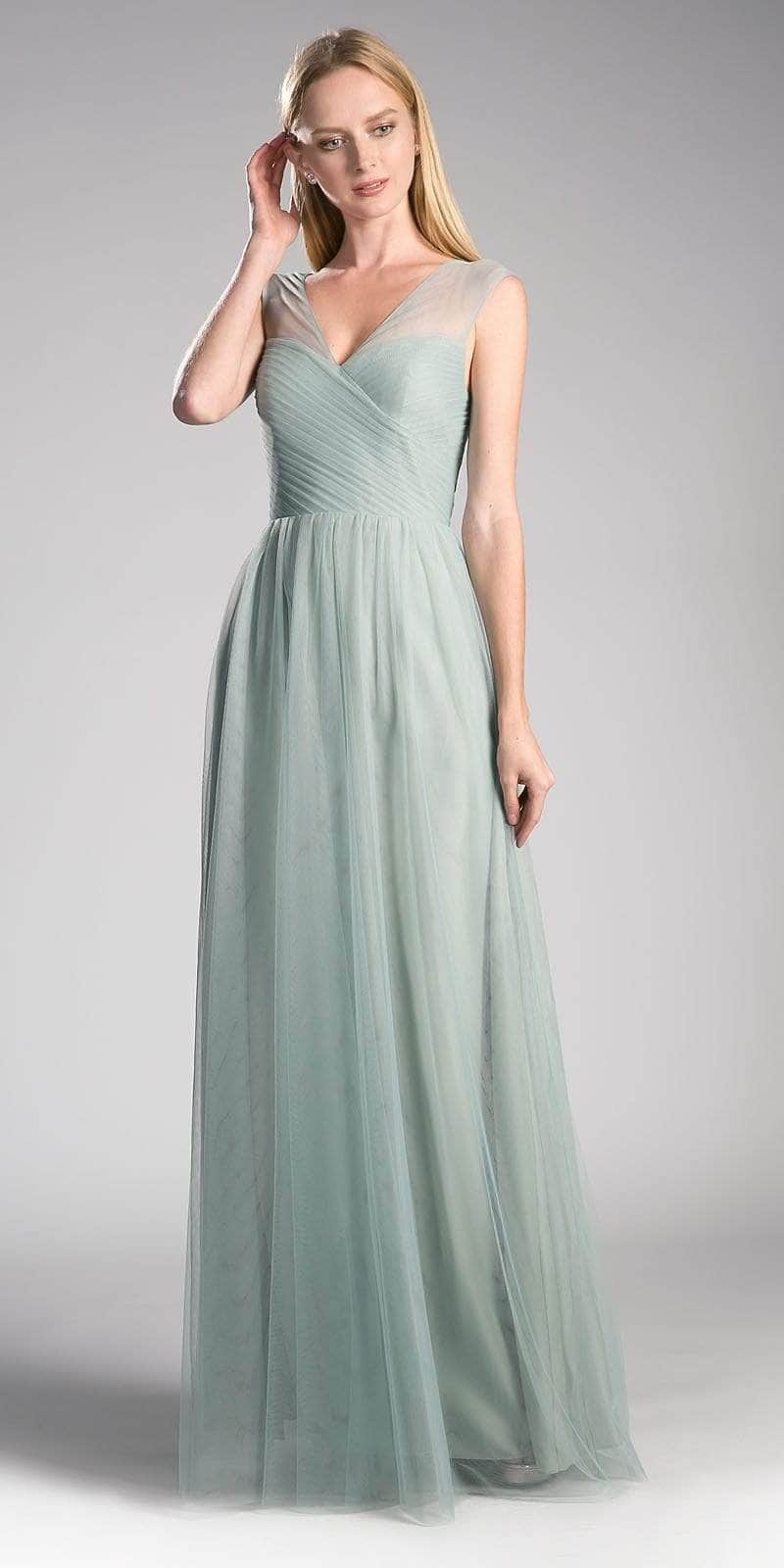 Ladivine ET320 Special Occasion Dress 2 / Sage