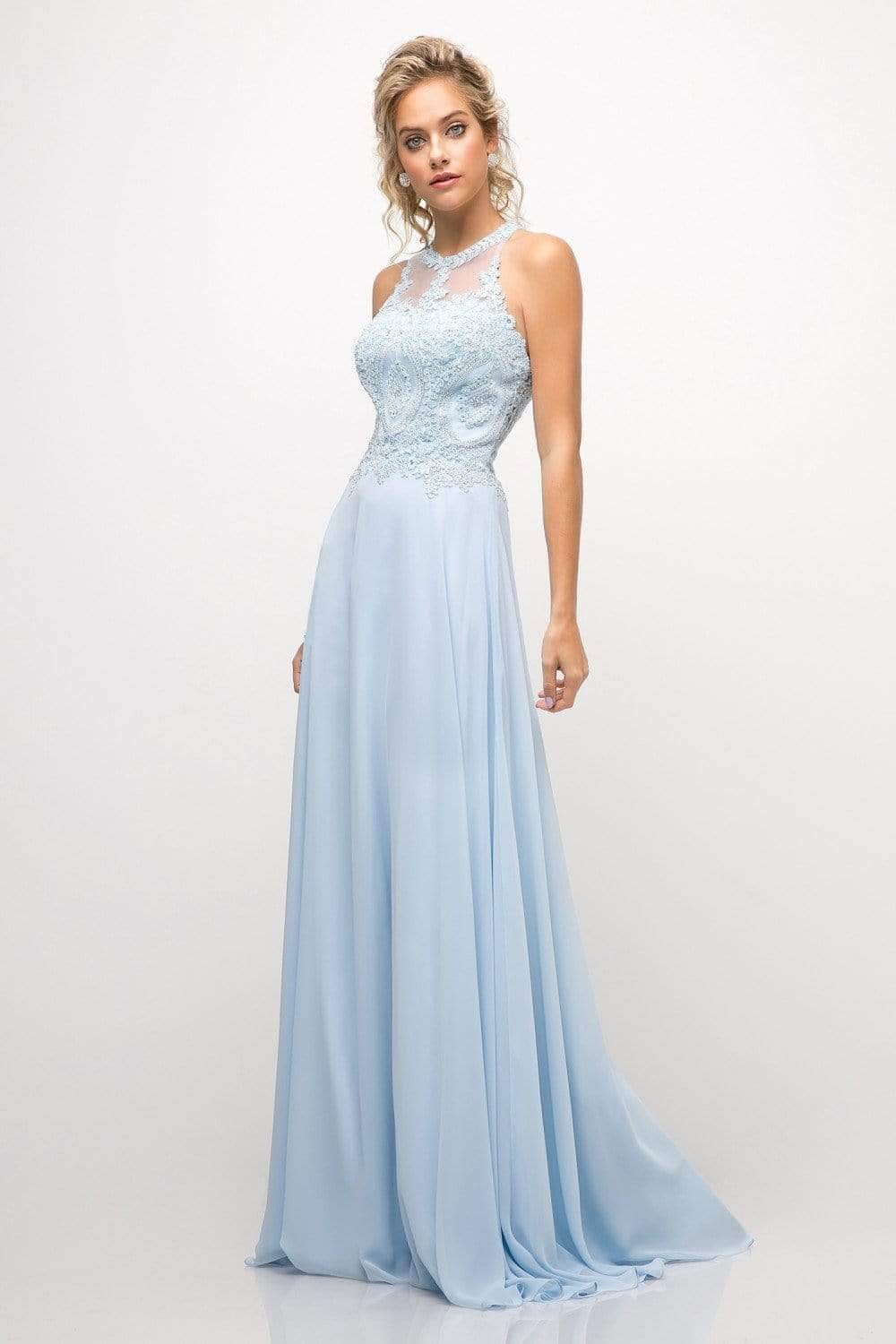 Ladivine UJ0120 Prom Dresses XXS / Ice Blue