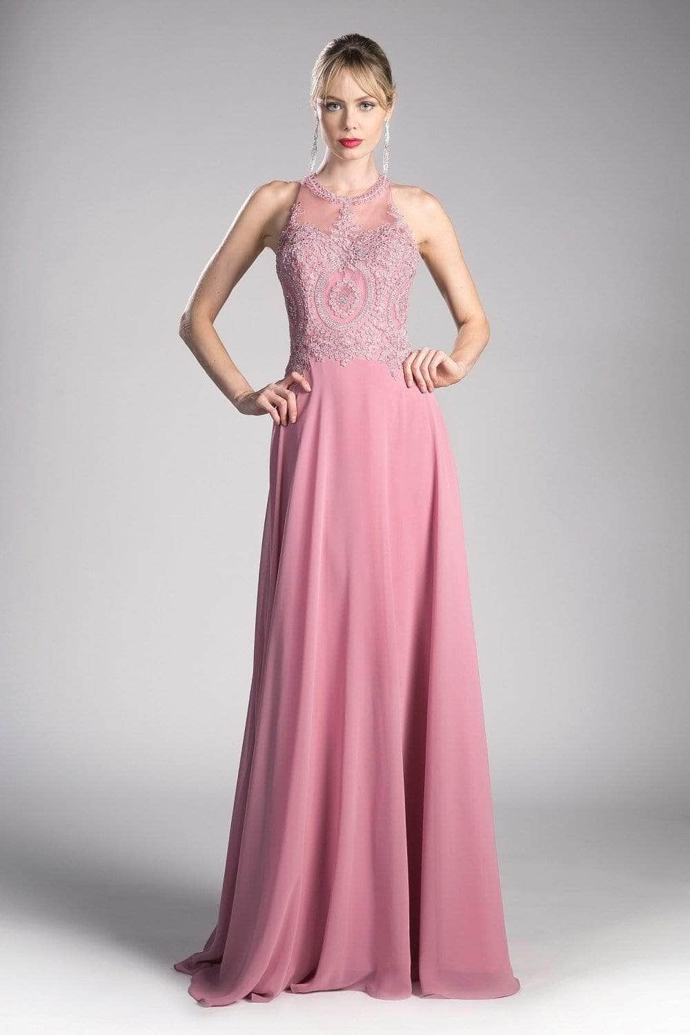 Ladivine UJ0120 Prom Dresses XXS / Rose