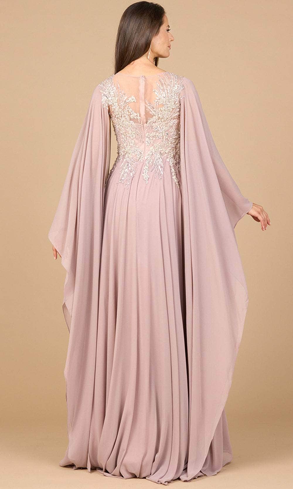 Lara Dresses 28968 - Illusion Scoop A-Line Evening Dress Mother of the Bride Dresses