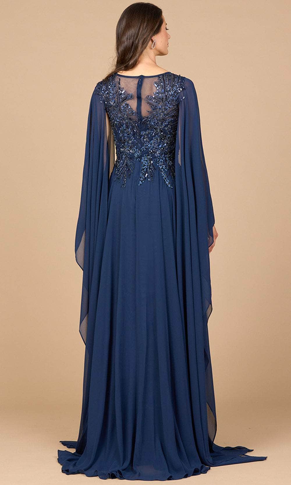 Lara Dresses 28968 - Illusion Scoop A-Line Evening Dress Mother of the Bride Dresses