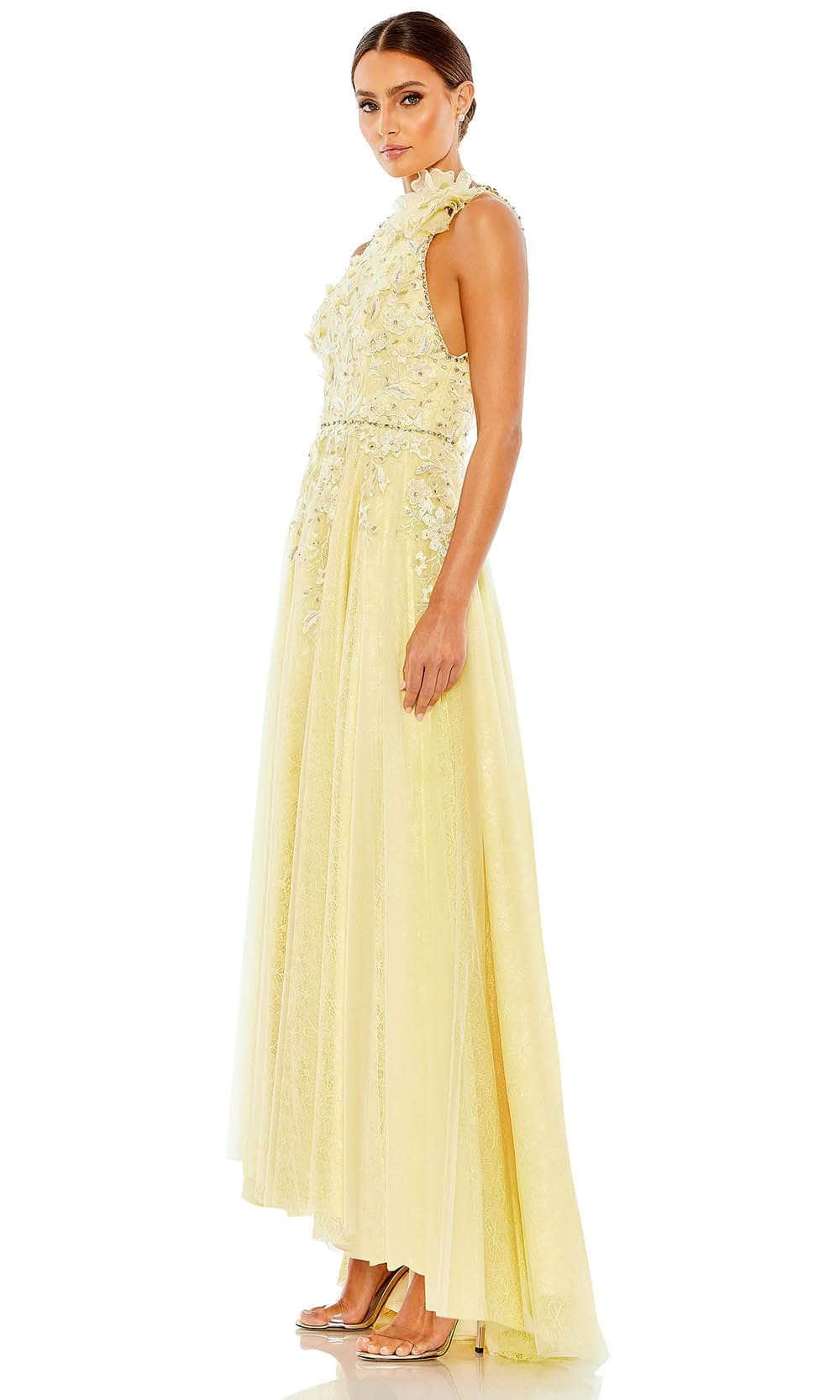 Mac Duggal 11310 - Flower Neck A-Line Dress Special Occasion Dress