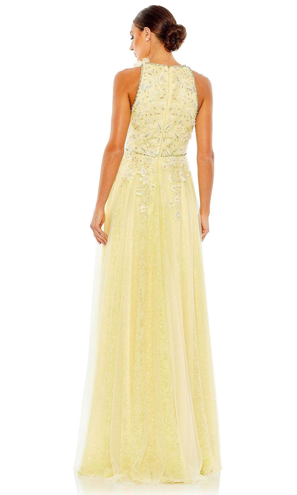 Mac Duggal 11310 - Flower Neck A-Line Dress Special Occasion Dress