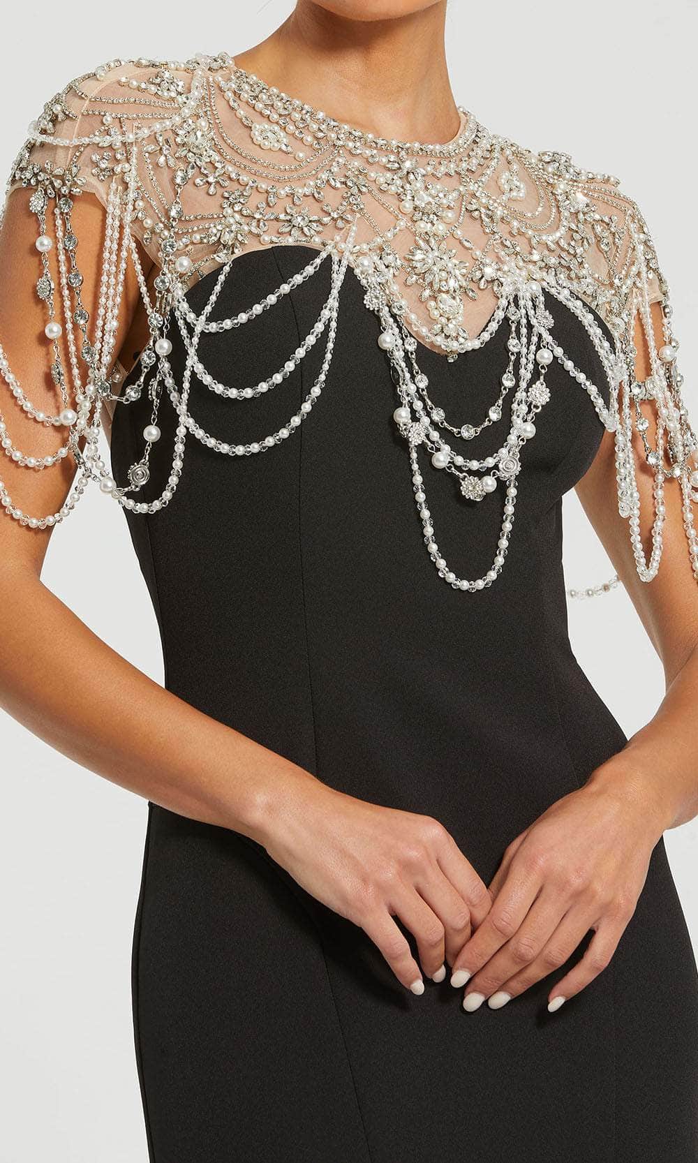 Mac Duggal 11775 - Elegant Illusion Neckline Evening Dress Mother of the Bride Dresses