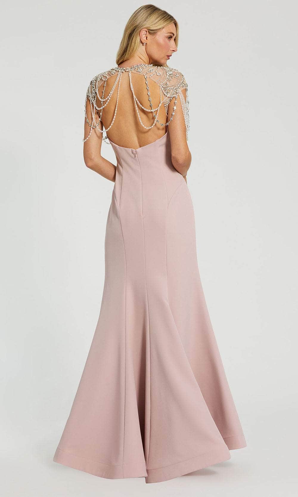 Mac Duggal 11775 - Elegant Illusion Neckline Evening Dress Mother of the Bride Dresses