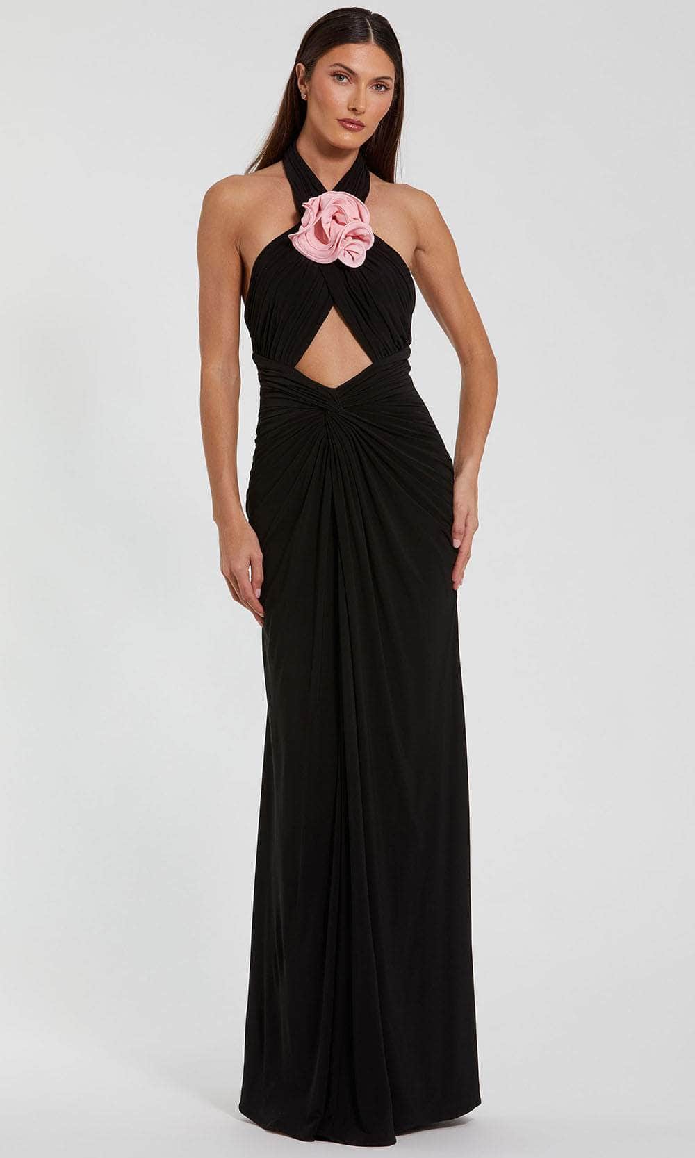 Mac Duggal 27572 - Sleek Jersey Halter Dress Evening Dresses