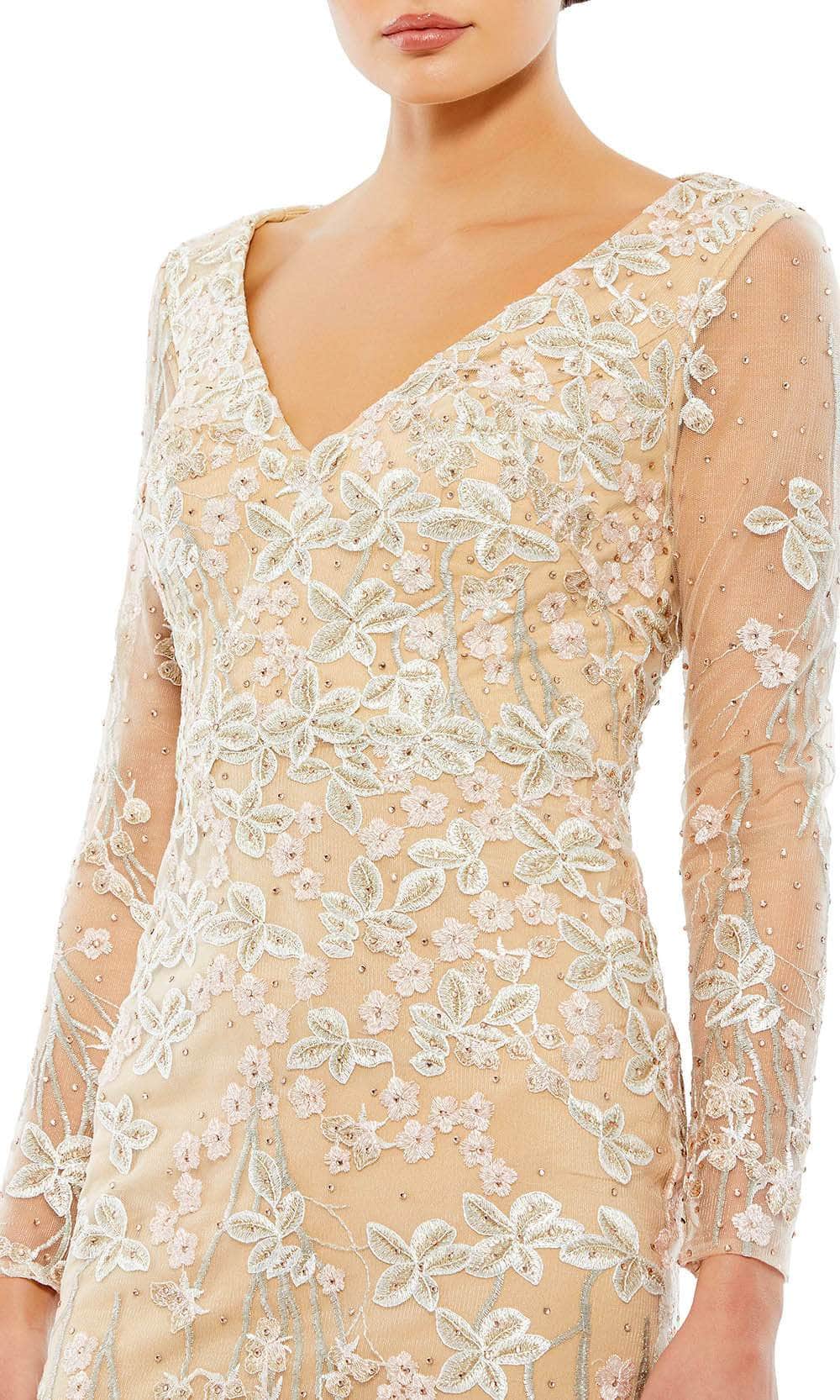 Mac Duggal 67892 - Floral Laced Evening Dress Special Occasion Dress