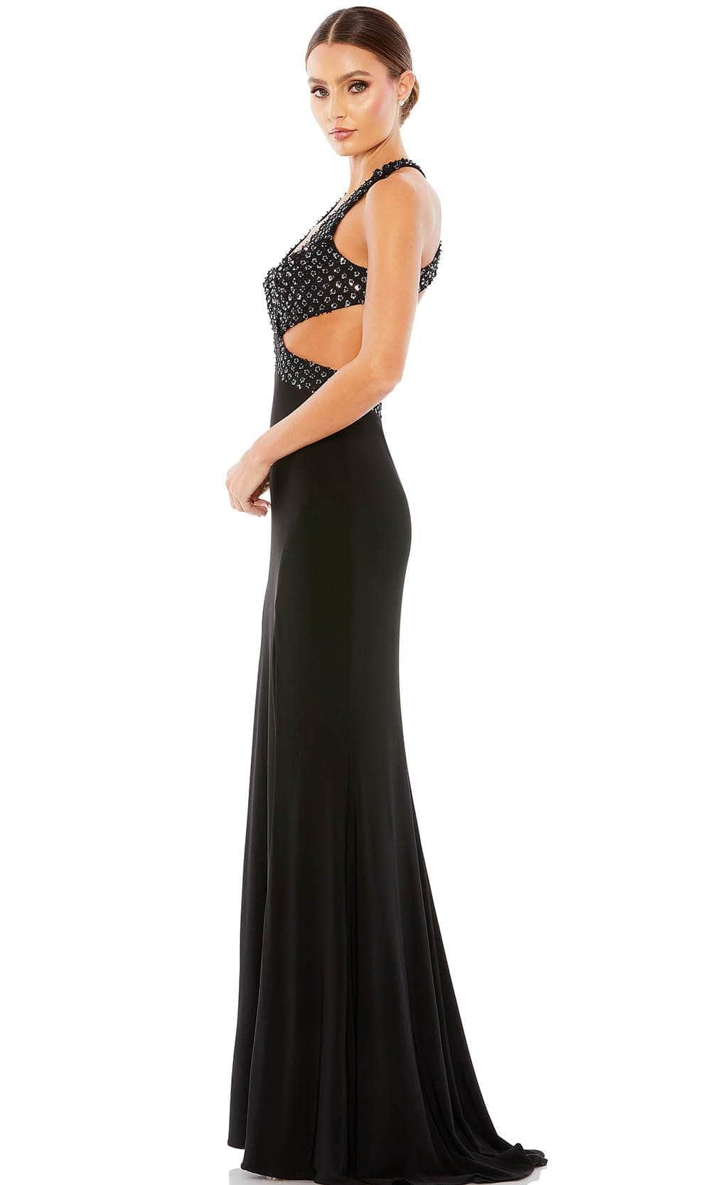 Mac Duggal 68166 - Sequined Plunging Neck Evening Dress Special Occasion Dress