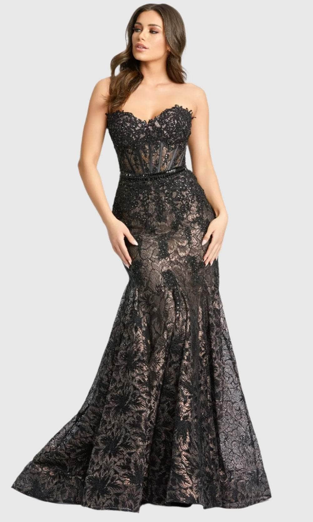 mac duggal prom dresses Dress (4890m) A front slit introduces movement and allure Mac Duggal | Signature Dresses