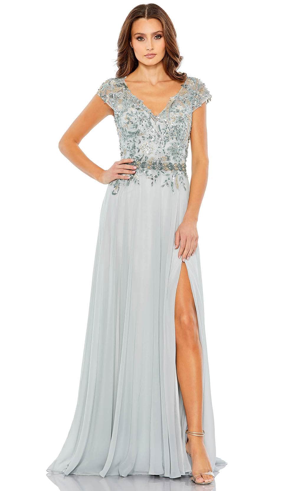 Mac Duggal 79365 - Beaded Chiffon Formal Dress Evening Dresses