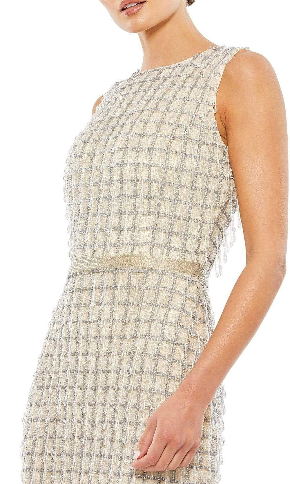 Mac Duggal Cocktail - 5471D Jewel Knee-Length Dress Special Occasion Dress