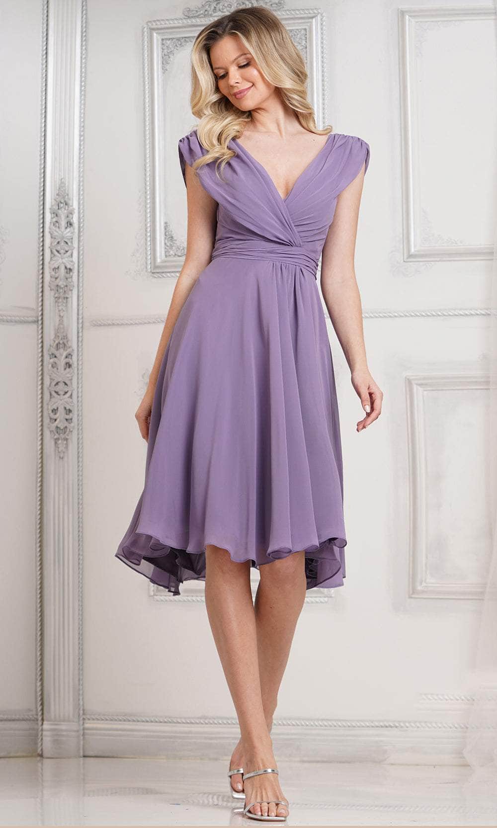 Marsoni by Colors M251S - Ruched A-Line Cocktail Dress Special Occasion Dresses