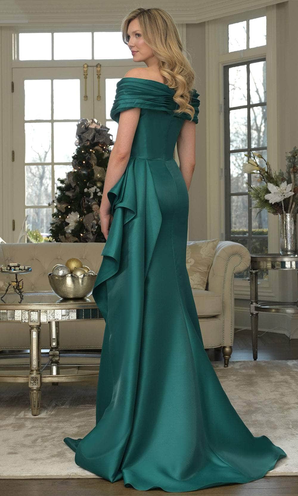 Marsoni by Colors MV1354 - Pleated Bodice Mermaid Evening Dress Mother of the Bride Dresses