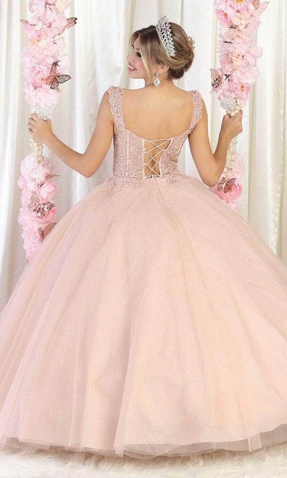 May Queen LK194 - Embroidered Sweetheart Ballgown Quinceanera Dresses
