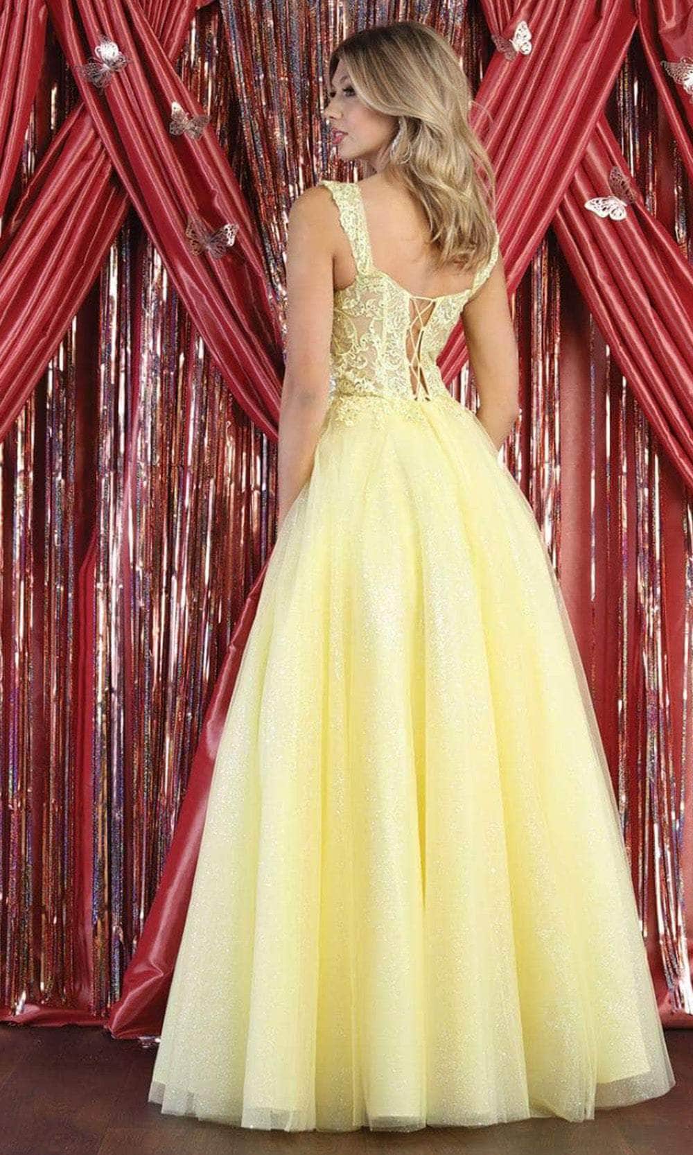 May Queen LK194 - Embroidered Sweetheart Ballgown Quinceanera Dresses