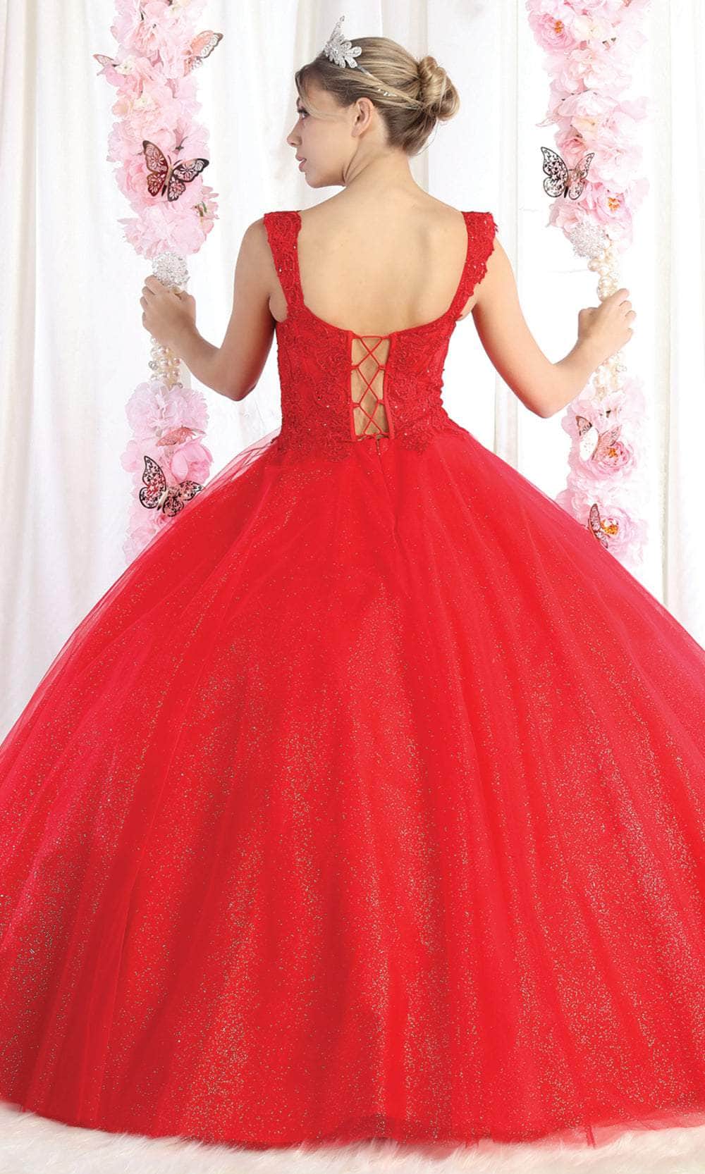 May Queen LK194 - Embroidered Sweetheart Ballgown Quinceanera Dresses