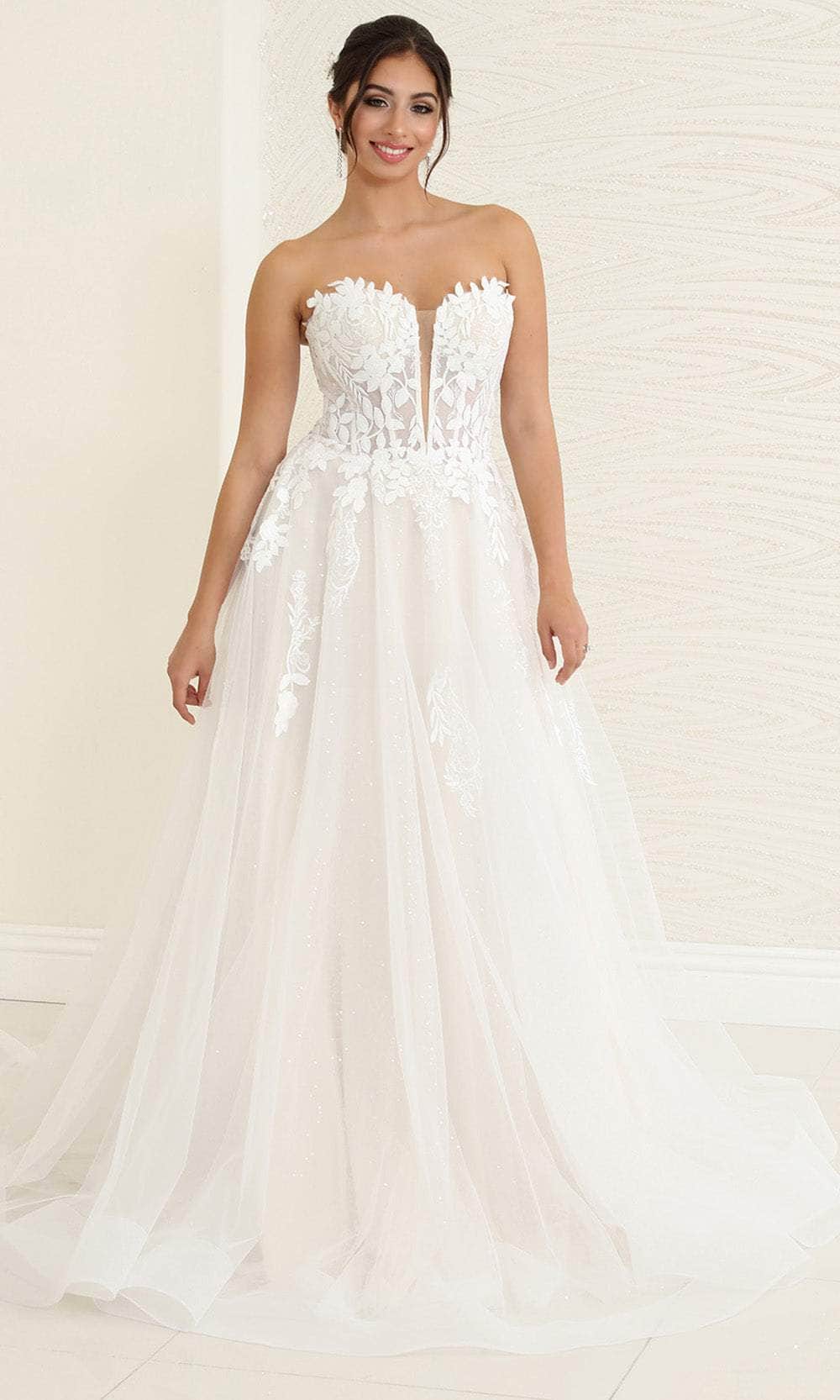 May Queen RQ8131 - Long A-Line Dress