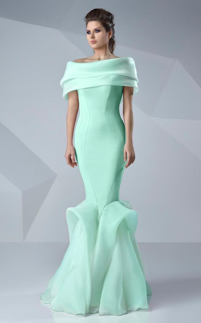 MNM Couture - Sleek Off-Shoulder Mermaid Dress G0620 Evening Dresses