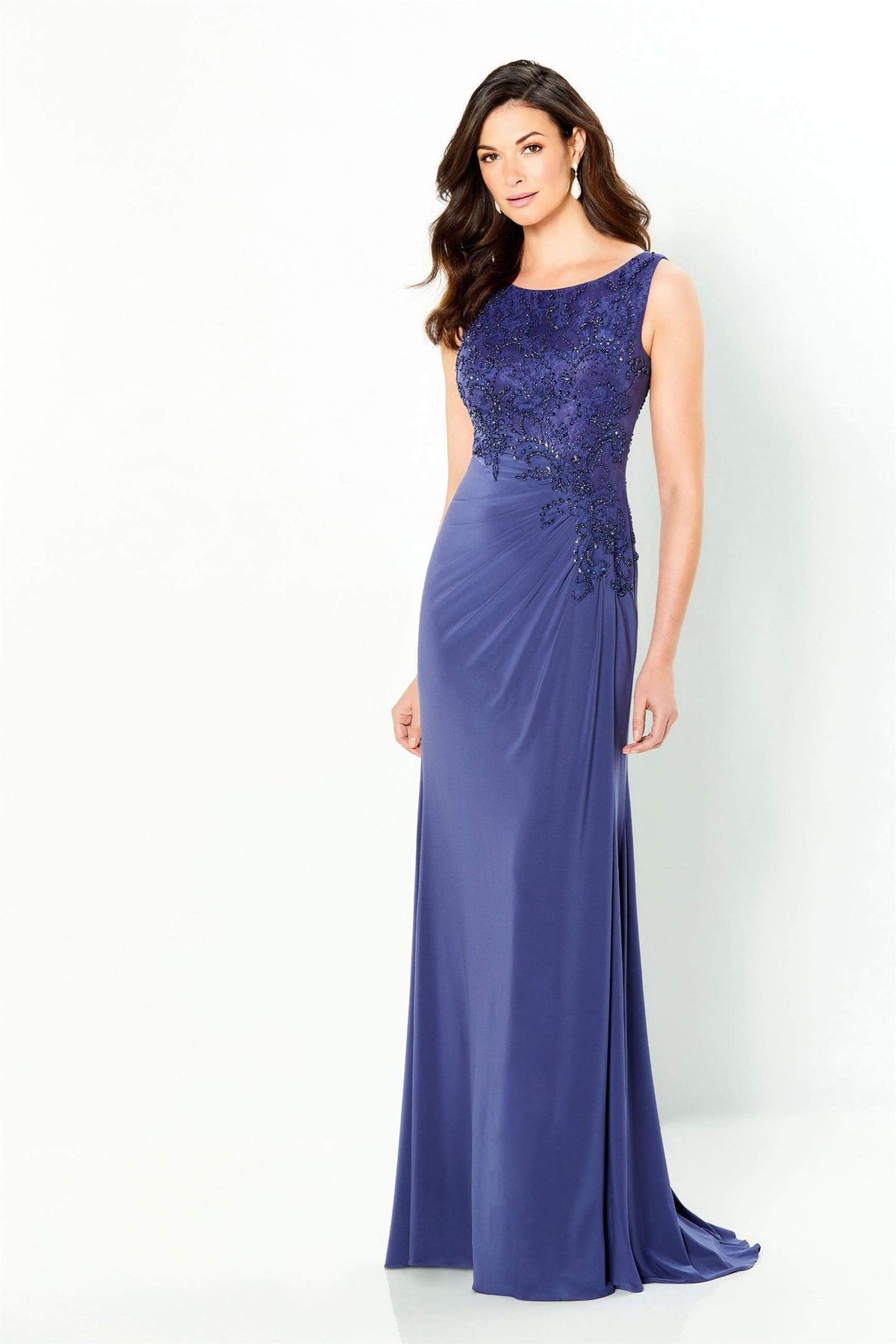 Montage by Mon Cheri - 116947 Dress Evening Dresses 4 / Royal Blue