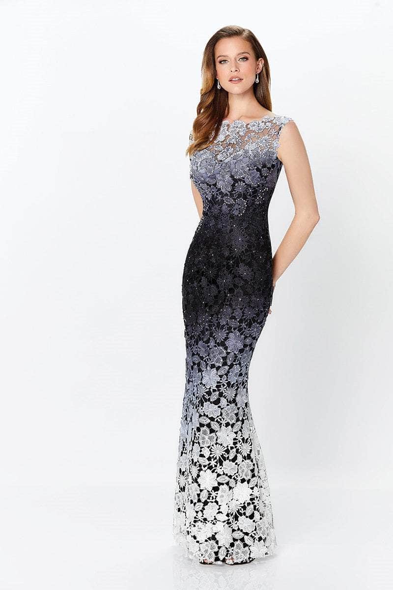 Montage by Mon Cheri - 119958 Ombre Lace Trumpet Dress Mother of the Bride Dresses