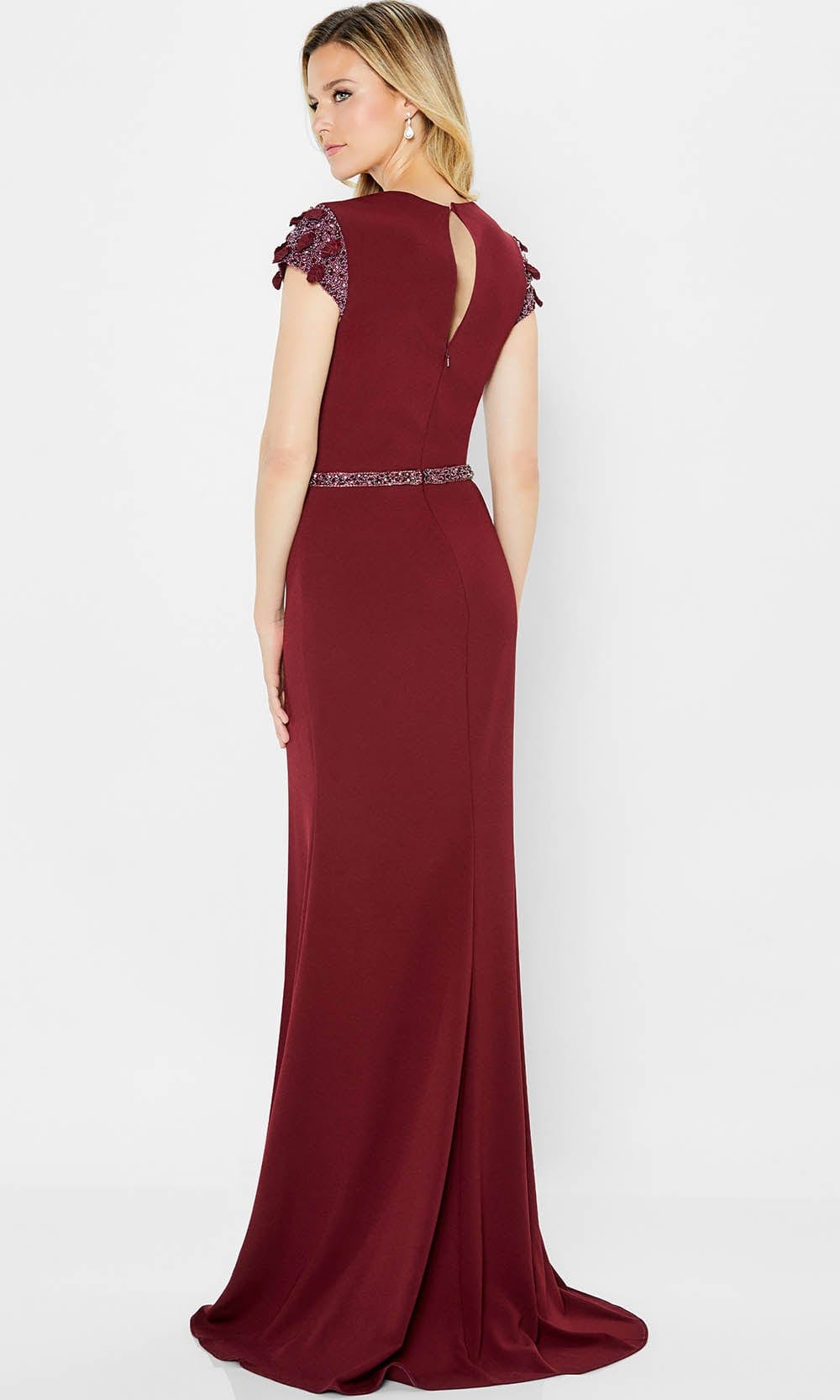 Montage by Mon Cheri 122902 - Embellished Surplice Bodice Formal Gown Special Occasion Dress