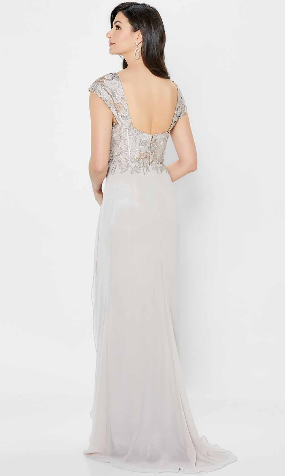 Montage by Mon Cheri 122905 - Embroidered Crepe Tulip Dress Mother of the Bride Dresses