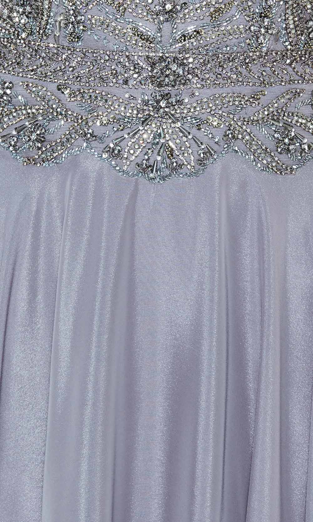 Montage by Mon Cheri 122907 - Beaded Tulle Flowy A Line Dress Evening Dresses