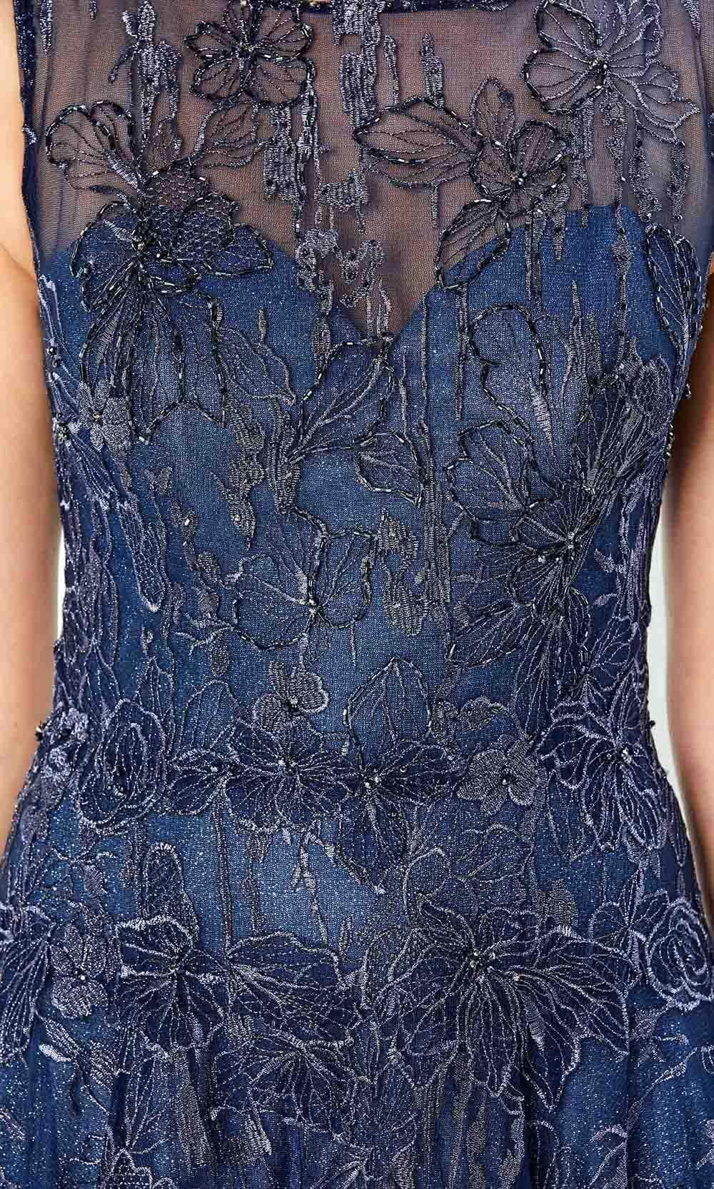 Montage by Mon Cheri - 220935 Embroidered Lace A-Line Dress Evening Dresses