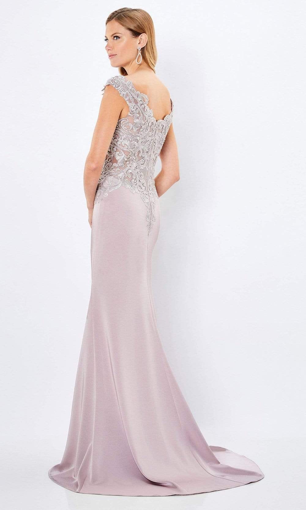 Montage by Mon Cheri - 221963 Scoop Neck Sheath Evening Dress Mother of the Bride Dresses