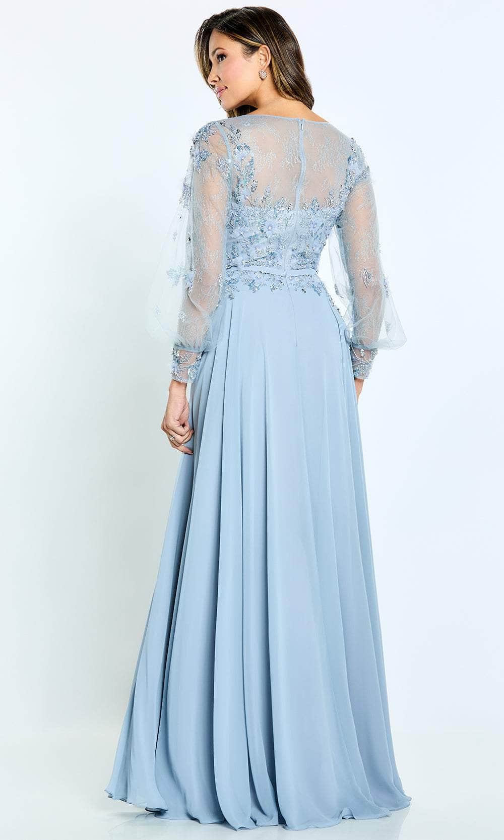 Montage by Mon Cheri M505 - Long Sleeve A-lIne Long Dress Special Occasion Dress