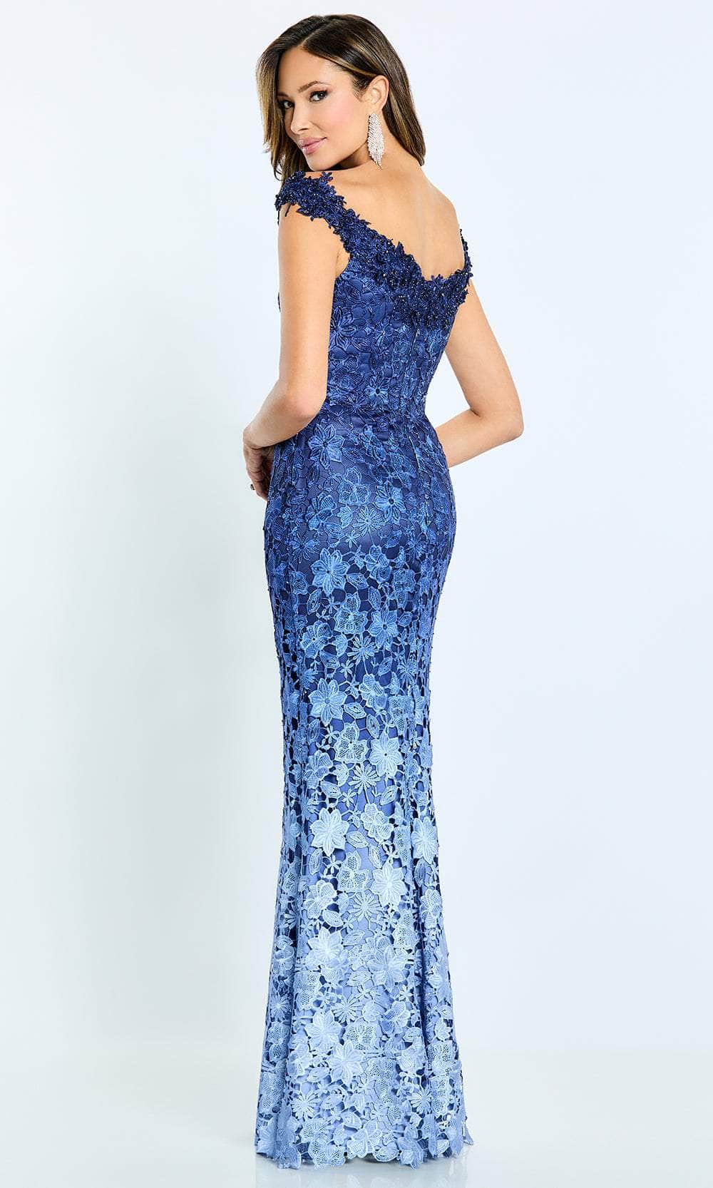 Montage by Mon Cheri M507 - Off Shoulder Applique Long Dress Special Occasion Dress