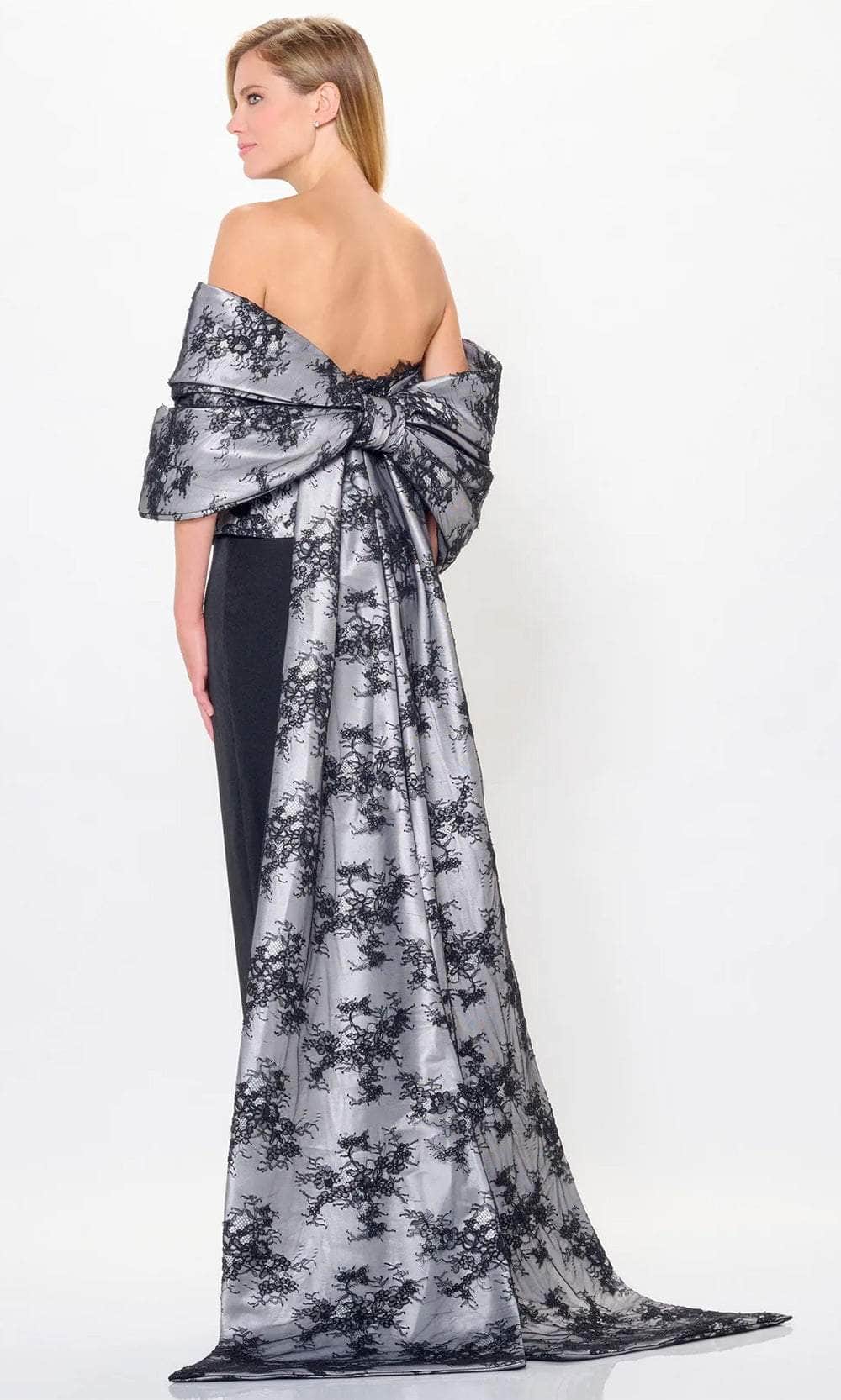 Montage by Mon Cheri M908 - Lace Overlaid Evening Dress Evening Dresses