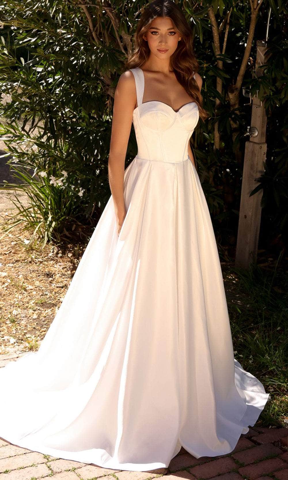 Nox Anabel JW981 - Sleeveless A-Line Wedding Dress Wedding Dresses