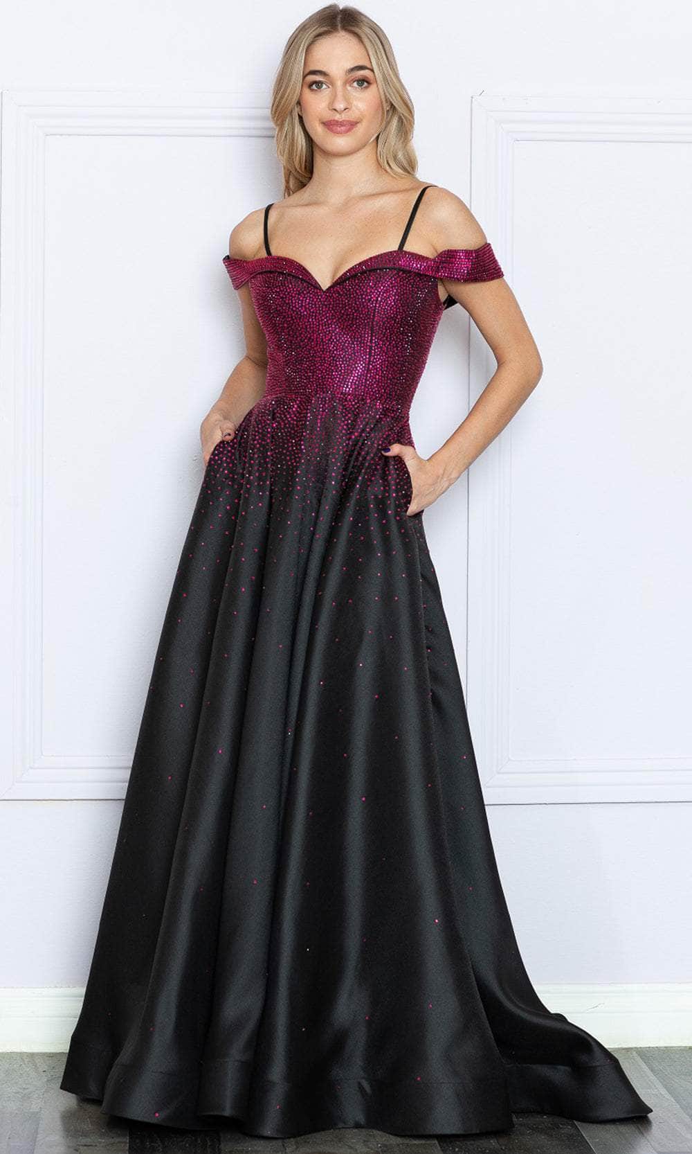 pink and black dresses for prom Sweetheart Lace With Hot Bridalsmaid Pleated Tulle Bow Ruffle Gown It falls to the floor in length Long Slit Black And Pink