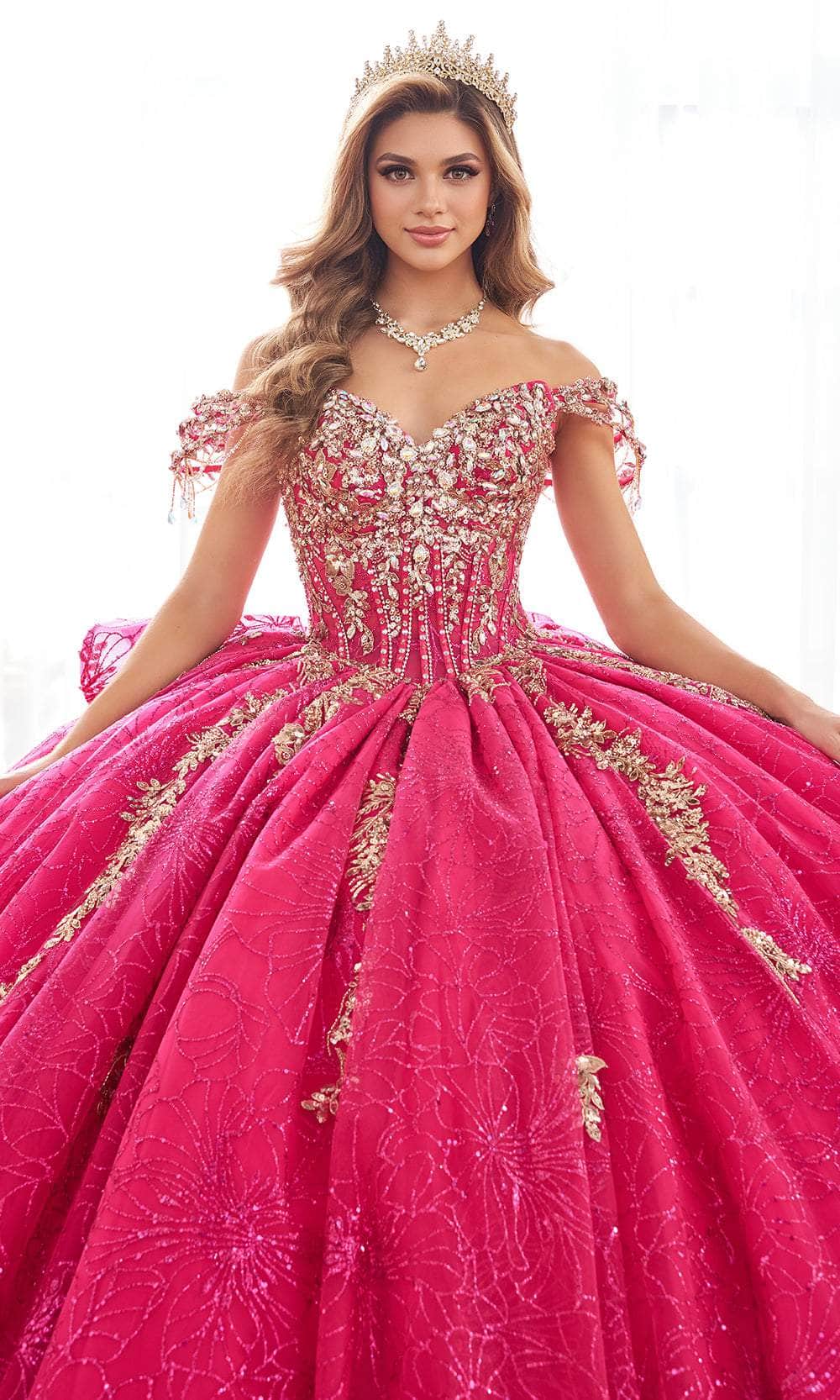 Princesa by Ariana Vara PR30191 - Sweetheart Sequin Embroidered Ball Gown Quinceanera Dresses