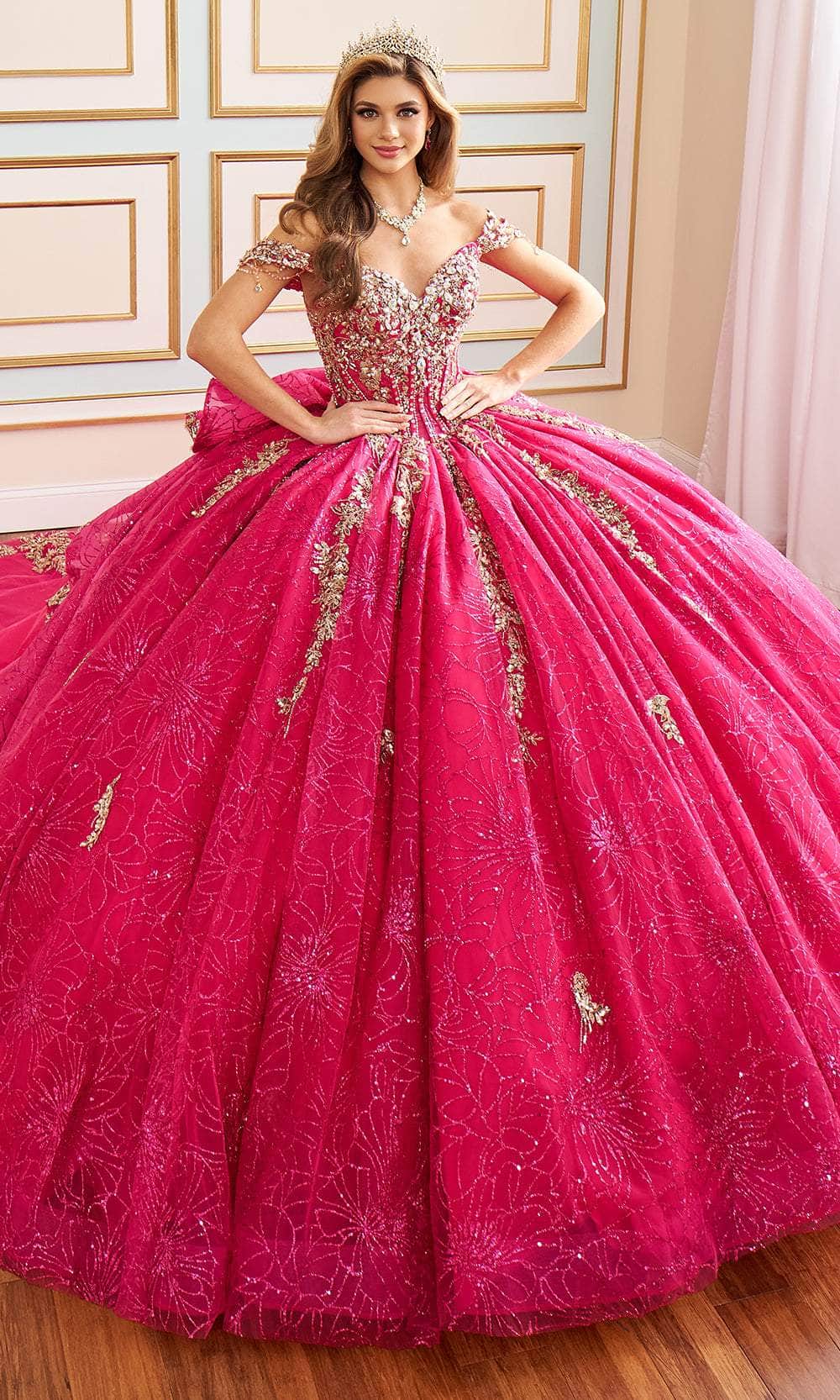 Princesa by Ariana Vara PR30191 - Sweetheart Sequin Embroidered Ball Gown Quinceanera Dresses