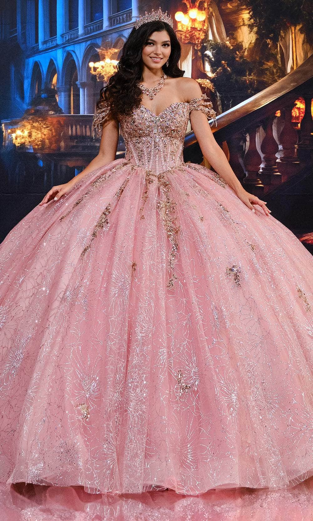 Princesa by Ariana Vara PR30191 - Sweetheart Sequin Embroidered Ball Gown Quinceanera Dresses