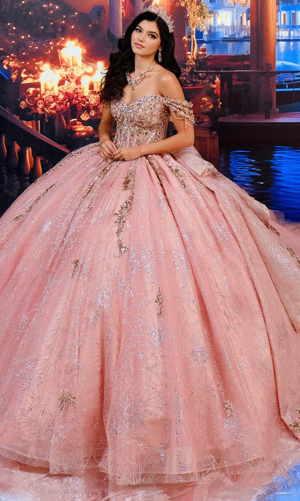 Princesa by Ariana Vara PR30191 - Sweetheart Sequin Embroidered Ball Gown Quinceanera Dresses