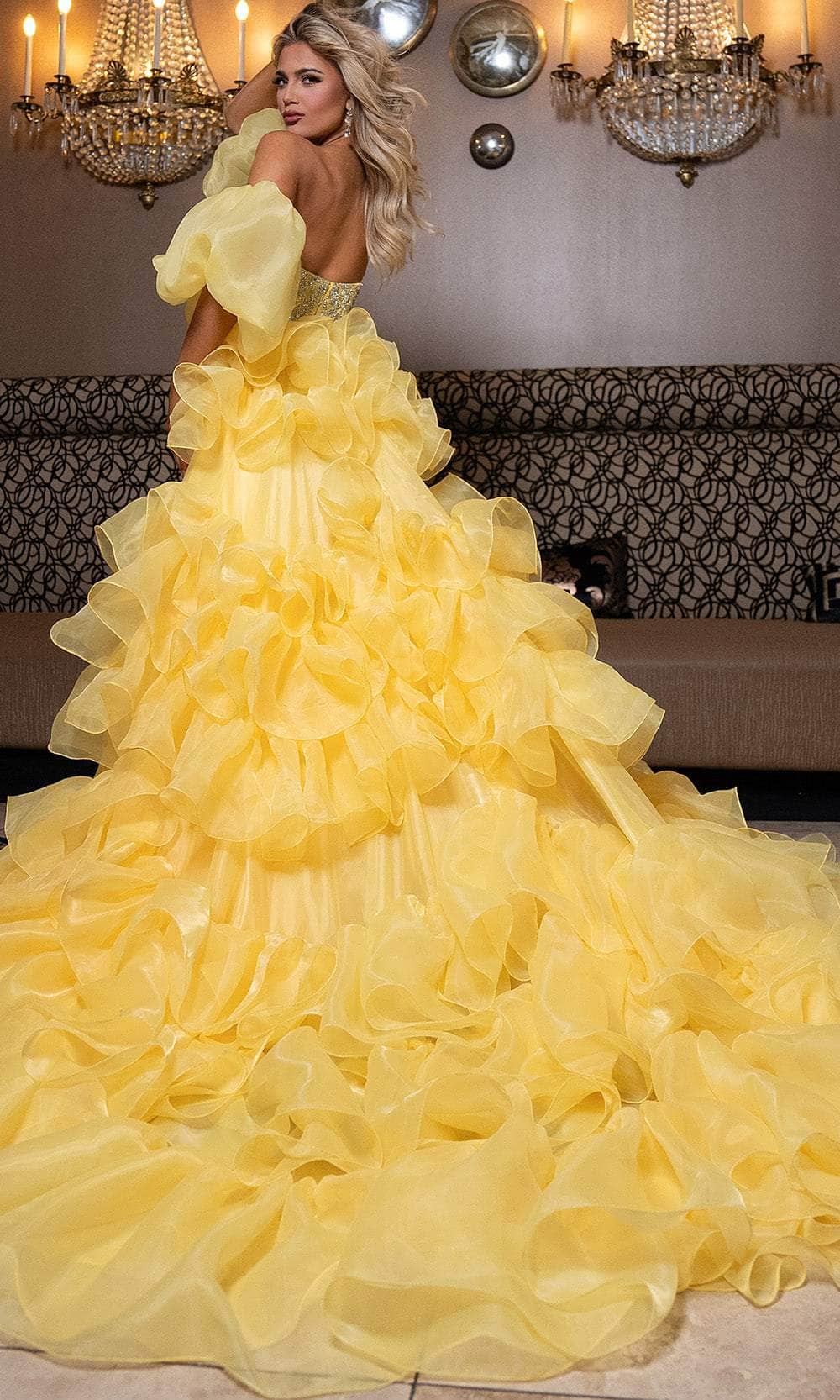 Rachel Allan 50334 - Strapless Sweetheart Gown with Ruffled Overskirt Pageant Dresses