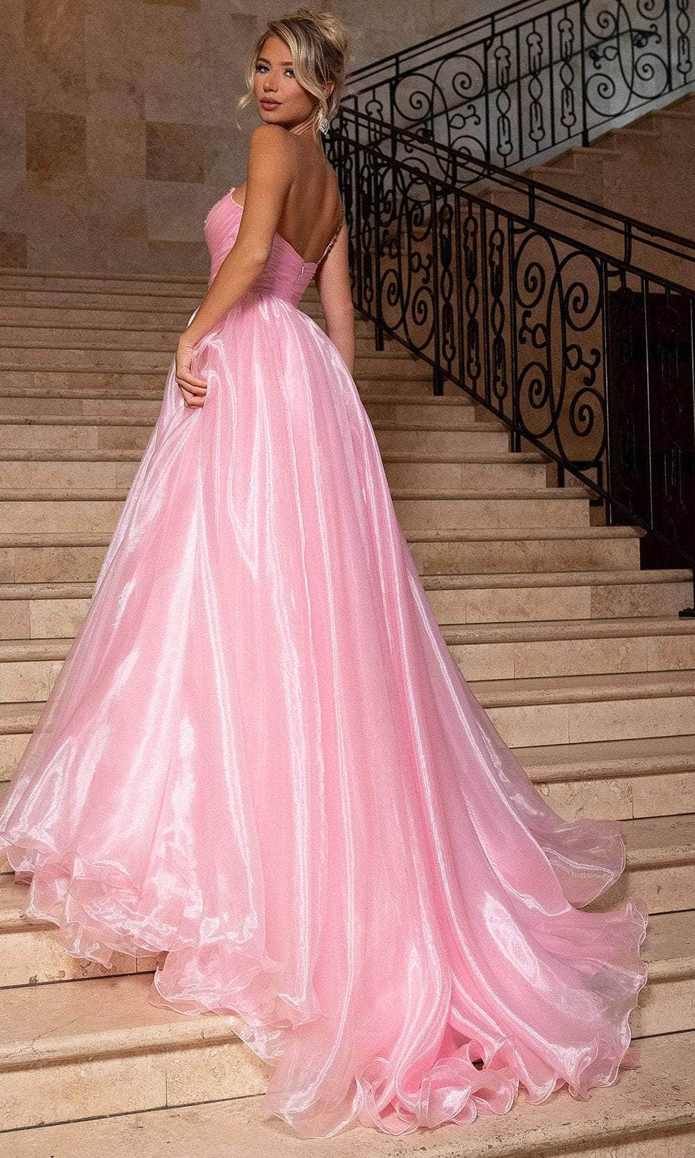 Rachel Allan 50342 - Beaded Top Sweetheart A-Line Gown Pageant Dresses