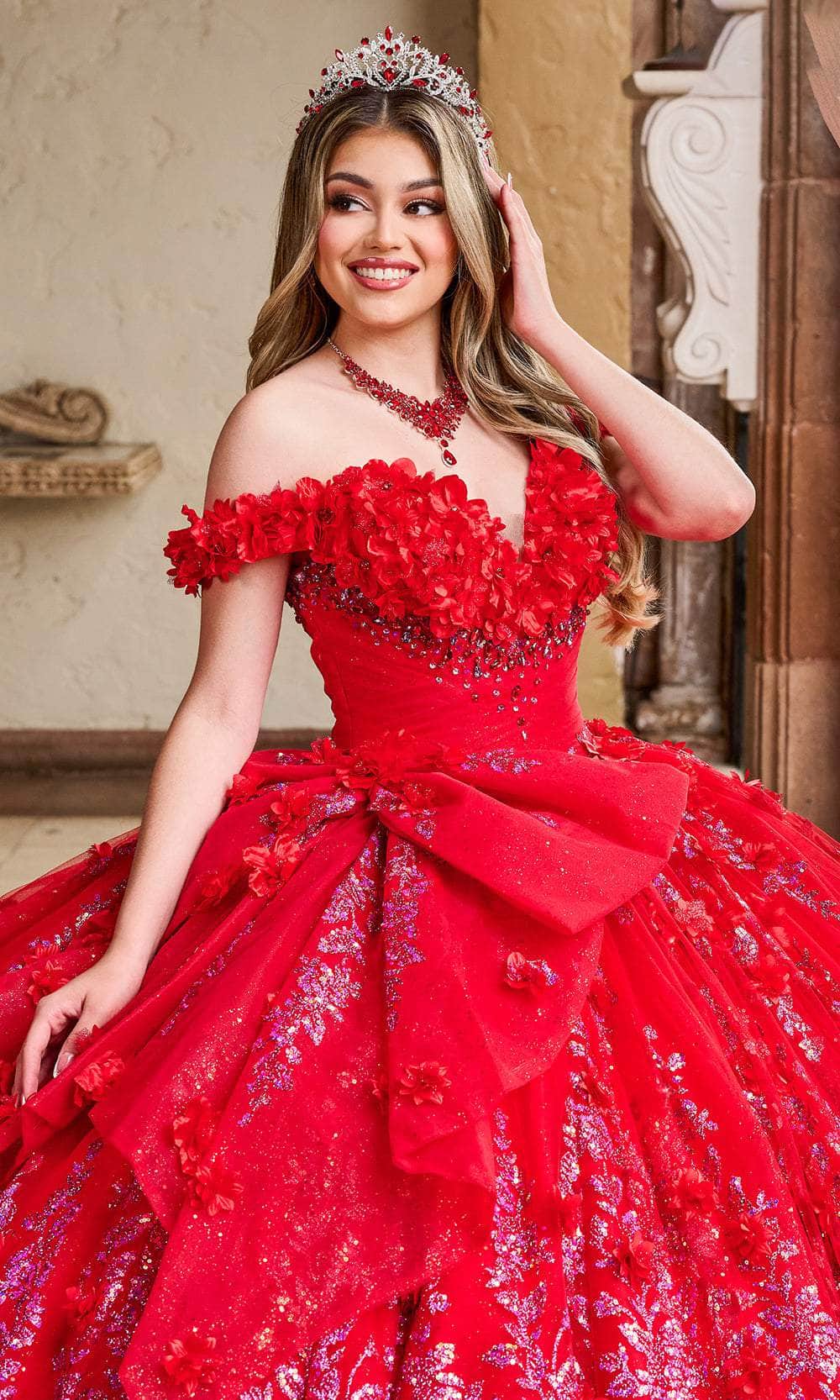 Rachel Allan Bridal RQ1141 - Bow Accent Sweetheart Ballgown Special Occasion Dresses