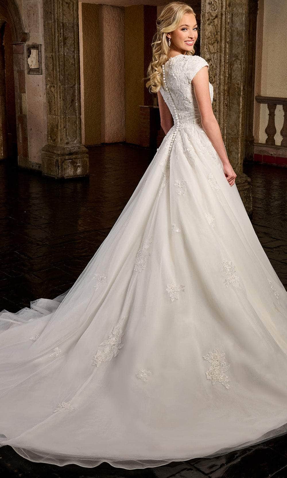 Rachel Allan RB2165 - Square Neck A-line Bridal Dress Bridal Dresses