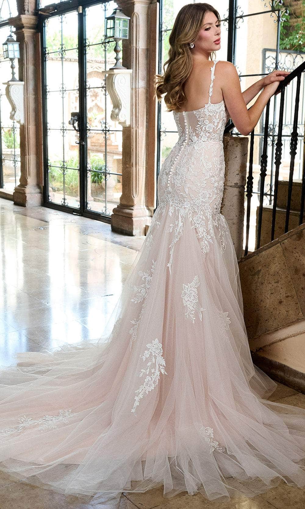 Rachel Allan RB2206 - Beaded Lace Mermaid Wedding Gown Wedding Dresses